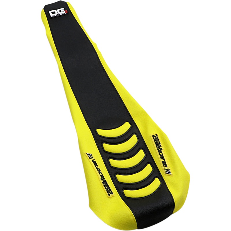 BLACKBIRD RACING 0821-3031 1328HUS Double Grip 3 Seat Cover black/yellow - suzuki