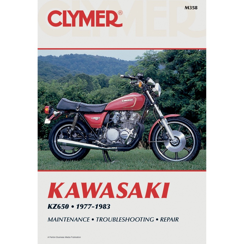 CLYMER M358 CM358 Motorcycle Repair Manual  Kawasaki Manual - Kawasaki KZ650