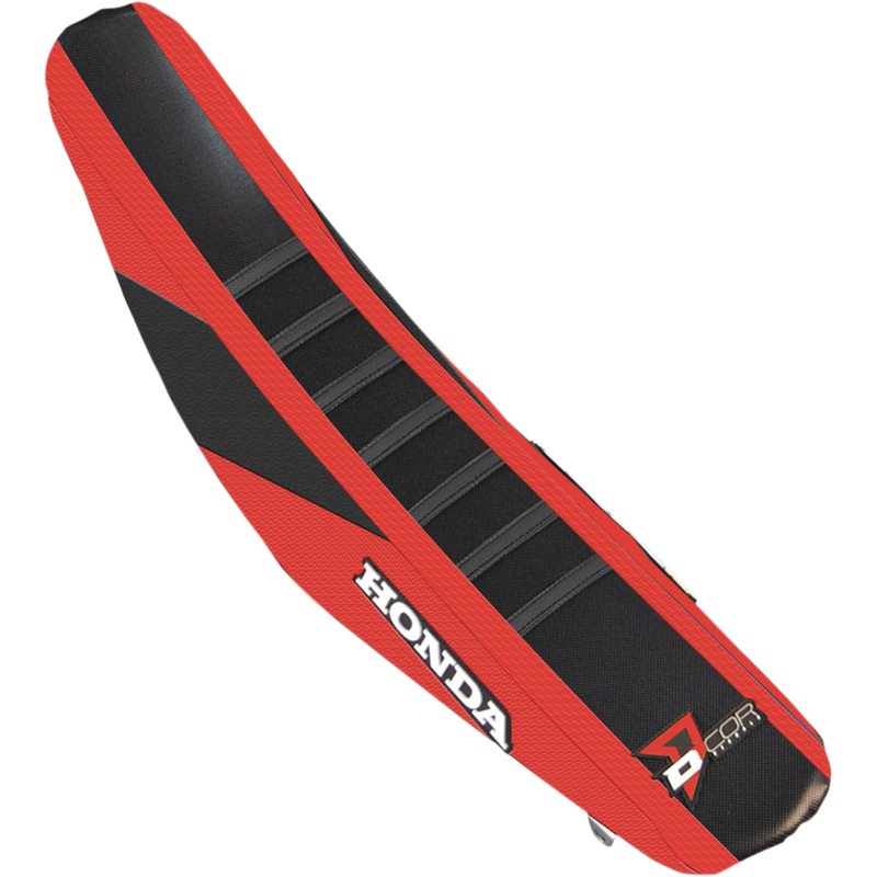D'COR VISUALS 0821-3267 30-10-476 Seat Cover red/black - crf '17-'21