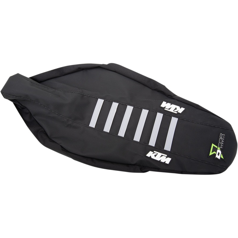 D'COR VISUALS 0821-3273 30-30-305 Seat Cover black/gray - sx/f '18-'22