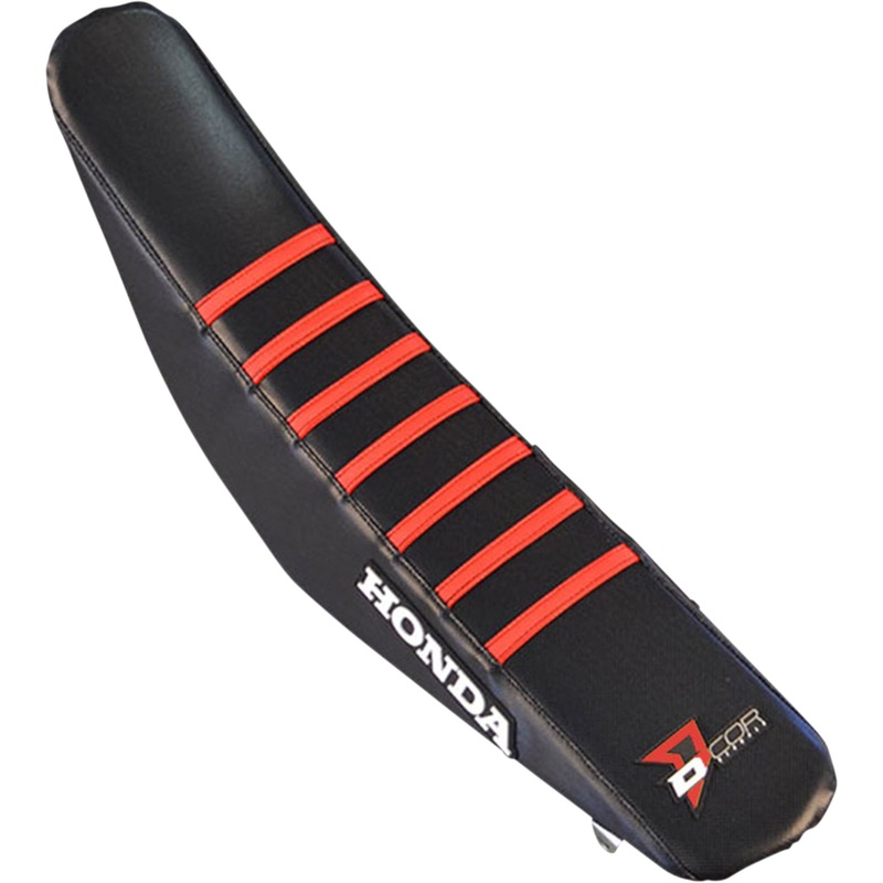 D'COR VISUALS 0821-3400 30-10-500 Seat Cover black/red - crf '21-'25