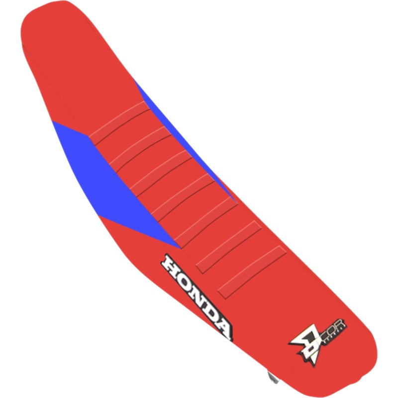 D'COR VISUALS 0821-3406 30-10-506 Seat Cover red/blue - crf '21-'25