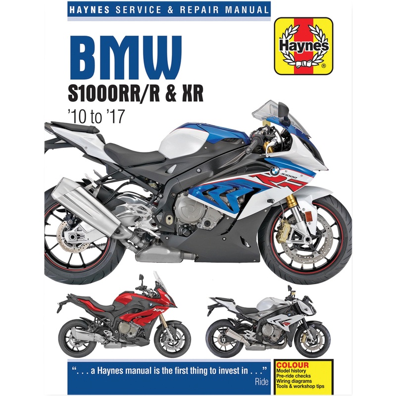 HAYNES 4201-0280 M6400 Motorcycle Repair Manual  BMW, Motorcycle Manual - Yamaha '10'-17