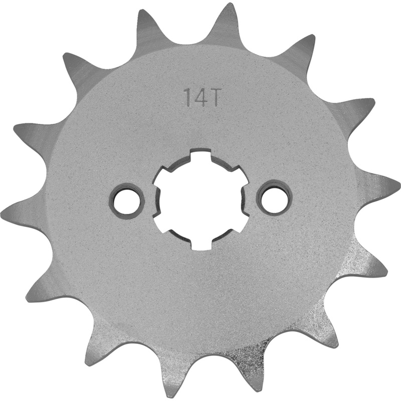 MOOSE OFFROAD 1212-2132 26-2117-14CRMO Front Sprocket 14 tooth - kx 125