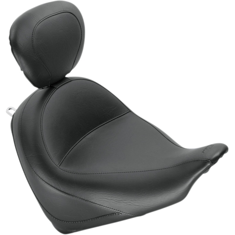 MUSTANG 0810-0935 79628 Vintage Solo Wide Touring Seat Wide Touring Seat - Driver's Backrest - Fury