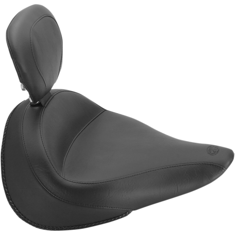 MUSTANG 0810-1590 79832 Vintage Solo Wide Touring Seat Vintage Wide Solo Seat - Driver's Backrest
