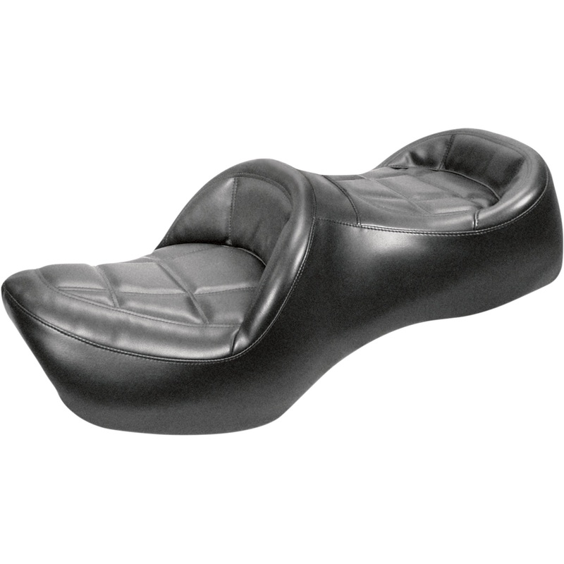 SADDLEMEN 0810-0355 H921J Roadsofa Seat without backrest - black - gl1200