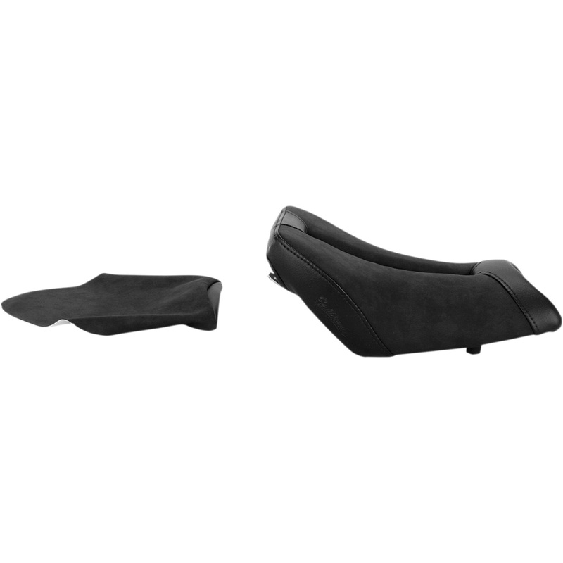 SADDLEMEN 0810-1344 0810-BM18 Gel Channel Sport Seat  Solo Gel Channel Sport Seat - Black - S1000RR