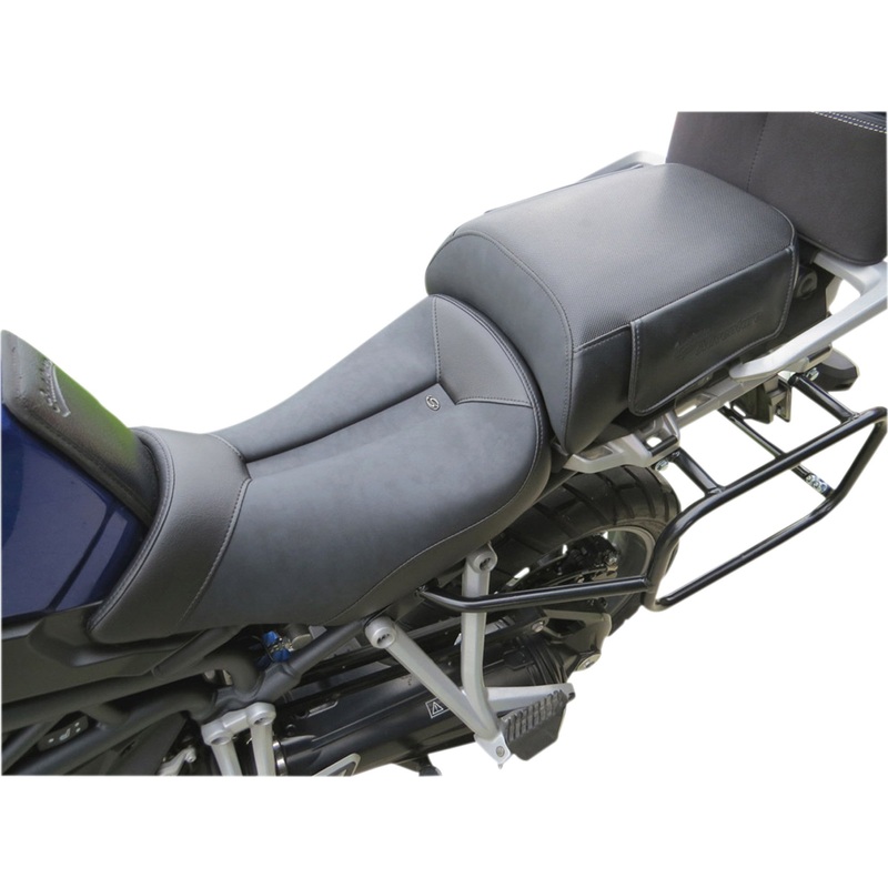 SADDLEMEN 0810-1383 0810-T124 Adventure Track 2-Up Seat  Low Profile, 2-Up Seat Adventure Seat - Low - Tiger 1200