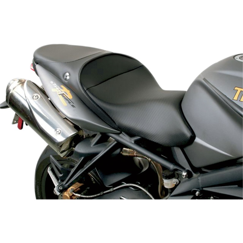 SARGENT 1810-2117 WS-603-19 World Sport Performance Seat black - carbon fx - triumph '08-'12