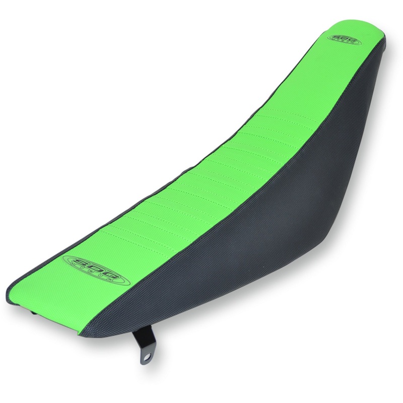 SDG 0821-2314 96341GK 9-Pleat Gripper Cover Pleated Seat Cover - Green Top/Black Sides