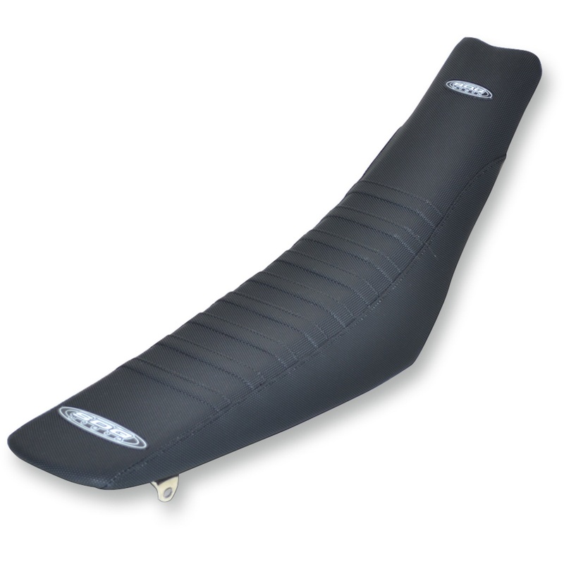 SDG 0821-3386 96347 9-Pleat Gripper Cover Pleated Seat Cover - Black Top/Black Sides