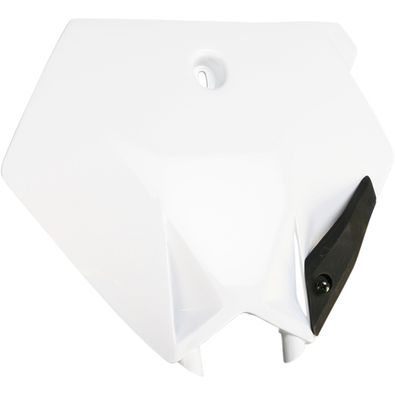 ACERBIS 0520-1037 2253080002 Replacement Front Number Plate Front Number Plate - White