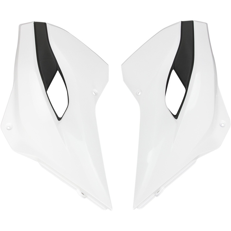 ACERBIS 0520-1401 2393410002 Replacement Radiator Shrouds Radiator Shrouds - White