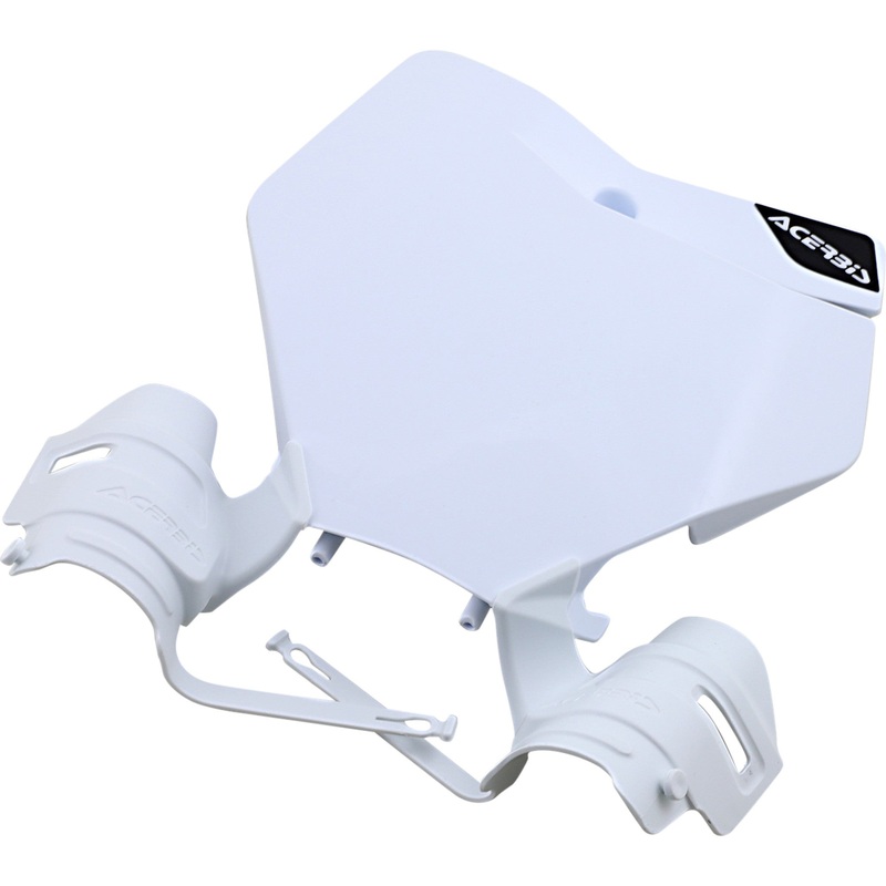 ACERBIS 0520-2971 2791486811 Raptor Front Number Plate Raptor Number Plate - '20 White