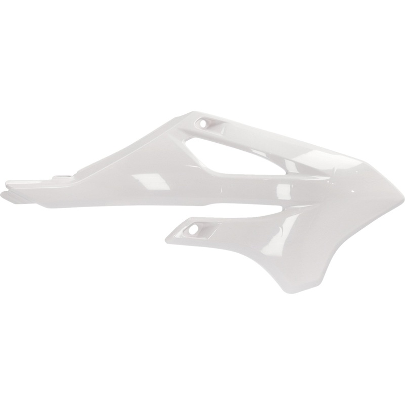 ACERBIS 0520-3364 2936230002 Replacement Radiator Shrouds Radiator Shrouds - White