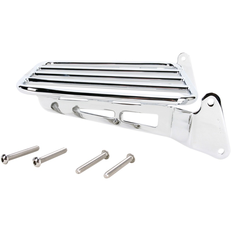 COBRA 1510-0038 02-4442 OEM Backrest Luggage Rack Luggage Rack - Chrome - Tubular