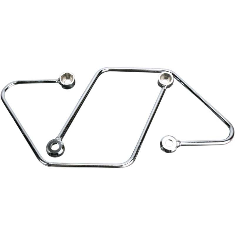 COBRA 3501-0014 02-6118 Saddlebag Protectors and Supports for Honda Saddlebag Supports - Chrome - Honda VT