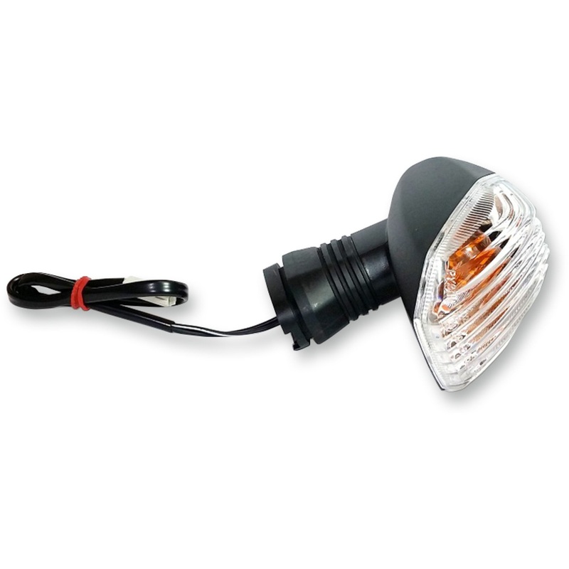 K&S TECHNOLOGIES 2020-1416 25-2306C Turn Signal  Right/Rear DOT Turn Signal - Front & Rear - Clear