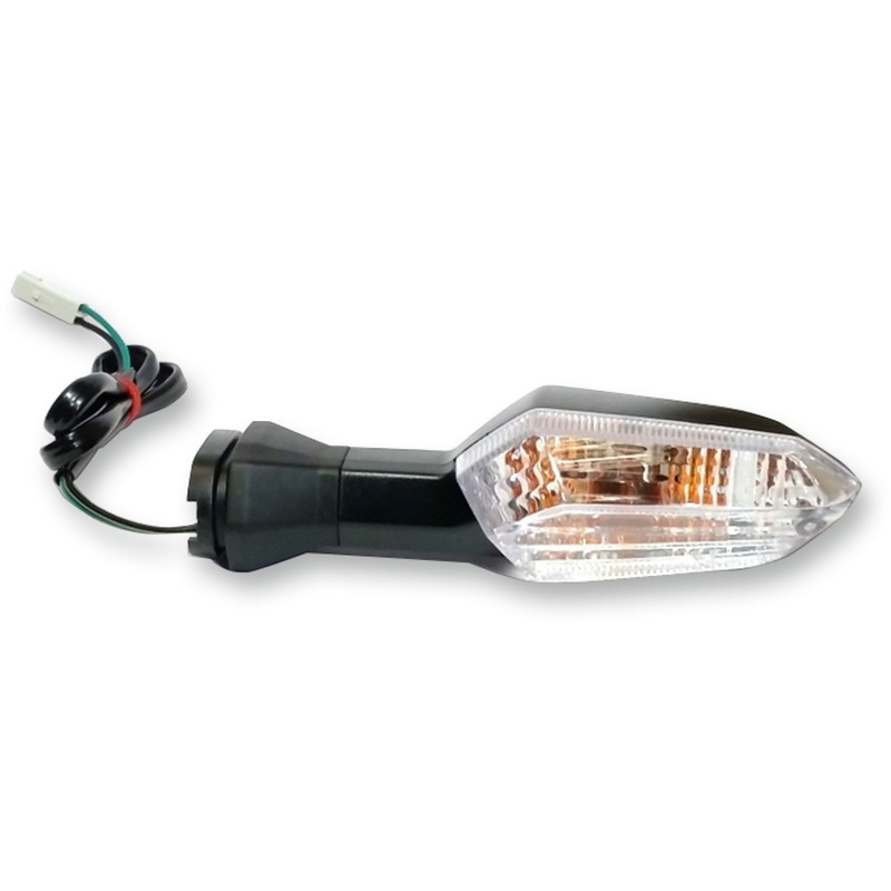 K&S TECHNOLOGIES 2020-1417 25-2333C Turn Signal  Right/Rear DOT Turn Signal - Rear - Clear