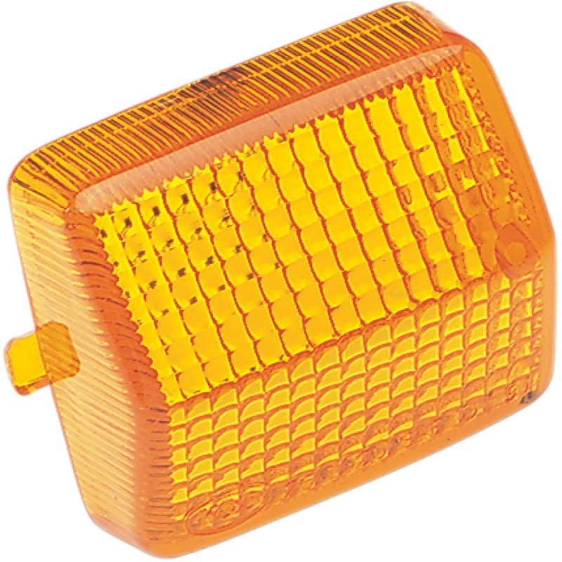 K&S TECHNOLOGIES 25-1020 25-1020 Replacement Turn Signal Lenses Replacement Turn Signal Lens - Amber