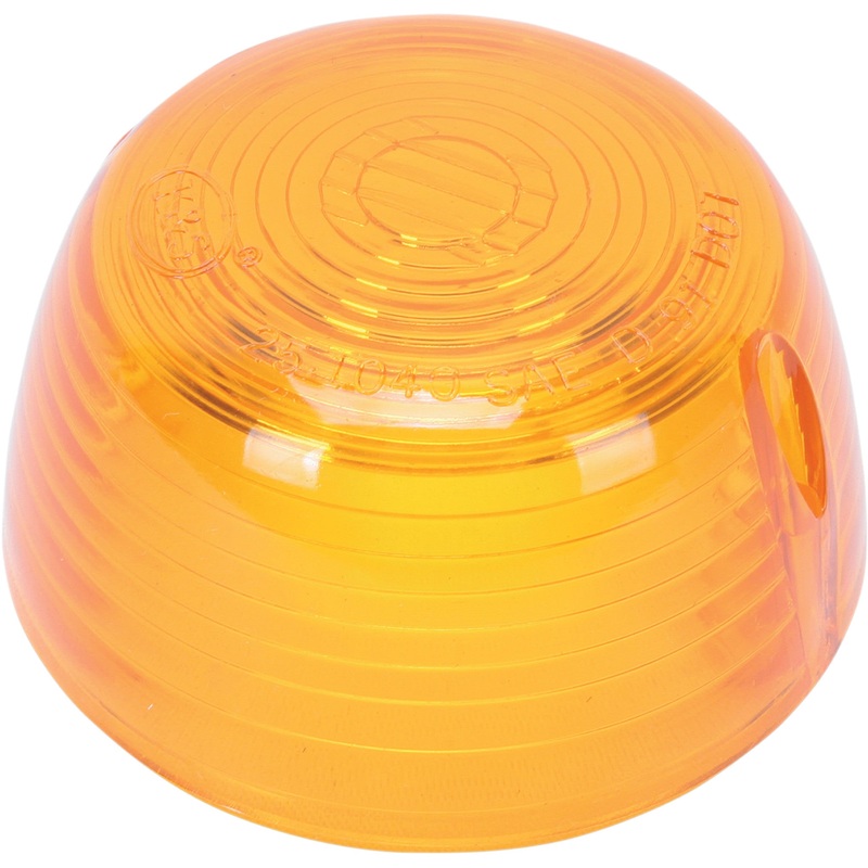 K&S TECHNOLOGIES 25-1040 25-1040 Replacement Turn Signal Lenses Replacement Turn Signal Lens - Amber