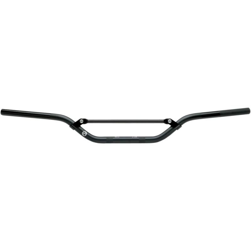 MOOSE OFFROAD 0601-1737 34-14-XB8-3FG Competition Handlebar  CR/Competition/Low Black Aluminum CR Low Handlebar