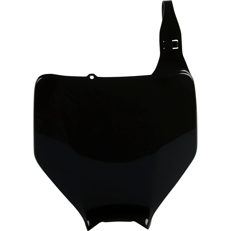 POLISPORT 0520-3538 8660800001 Front Number Plate Number Plate - Black - Kawasaki | Sherco