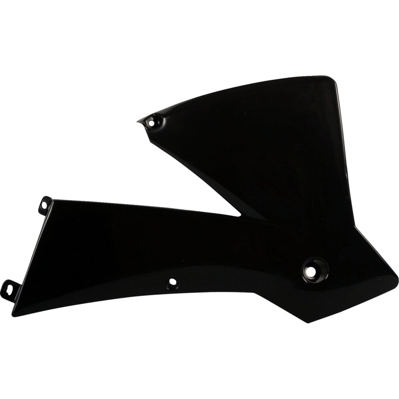POLISPORT 0520-3645 8424000001 Radiator Covers For KTM Radiator Cover - Black - SX/EXC/MXC