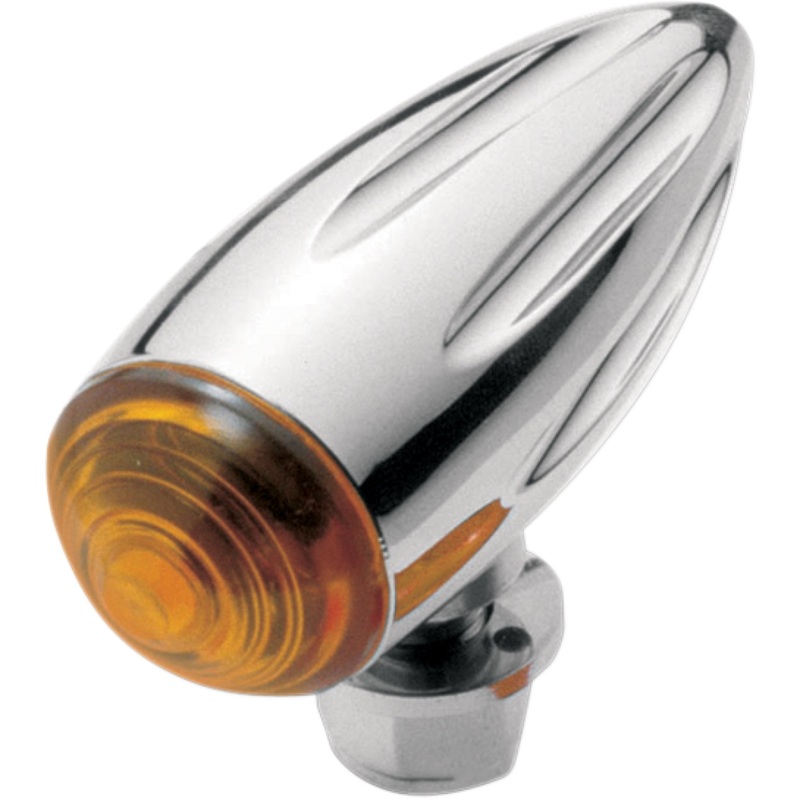 PRO-ONE PERF.MFG. 0903-0001 400360 Bullet Marker Lights Bullet Marker Light - Chrome/Ball-Milled