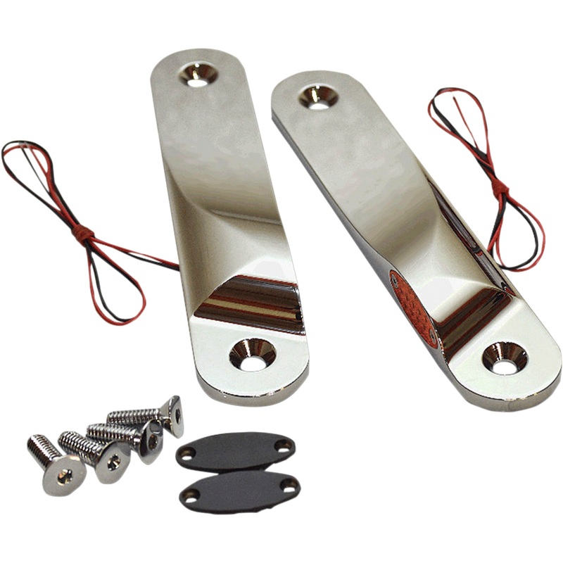 PRO-ONE PERF.MFG. 2020-1540 909109 LED Front Signal Lights LED Front Turn Signal Lights - Chrome