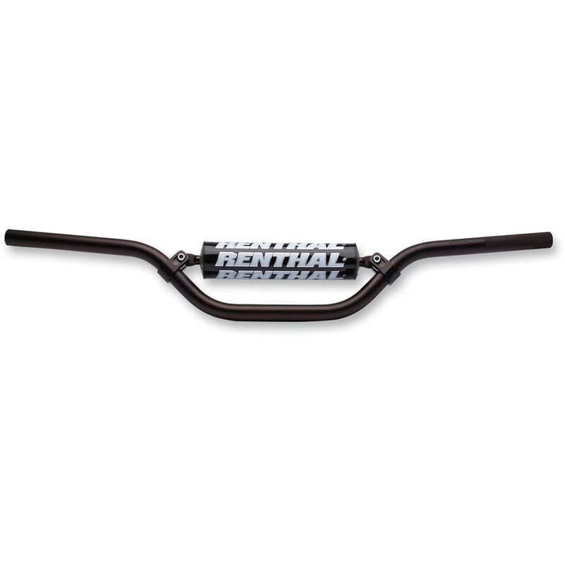 RENTHAL 0601-1034 784-03-BK-03-219 7/8" Off-Road Handlebar  MX/RC/Mini Handlebar - 7/8" - 784 - RC Mini/85cc - Black