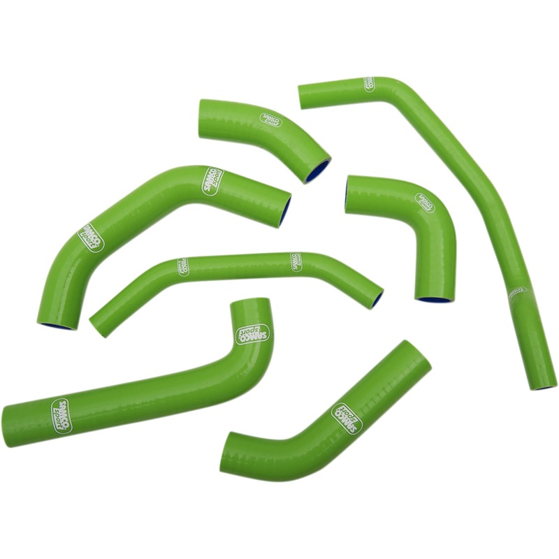 SAMCO SPORT 1902-1208 KAW79-GN Radiator Hose Kit  OEM Design Radiator Hose Kit - Green - Kawasaki