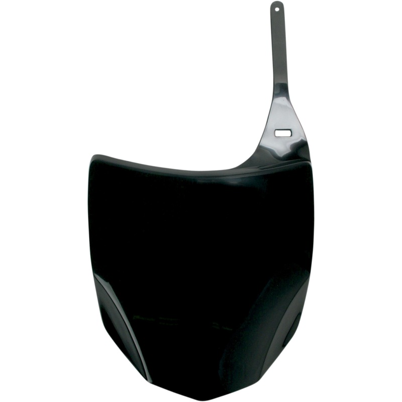 UFO 0520-0741 KA03797-001 Replacement Front Number Plate Front Number Plate - Black