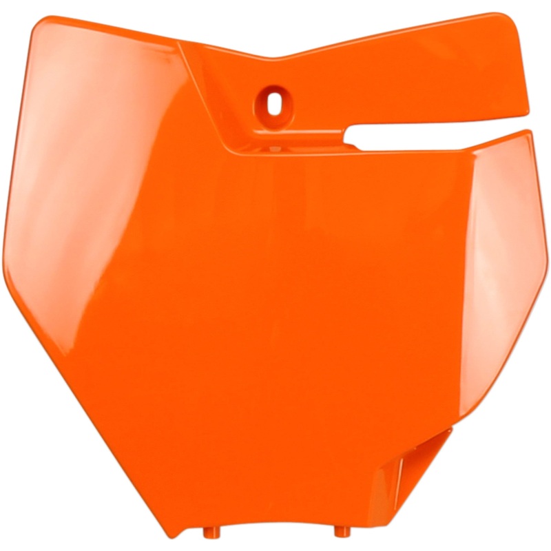 UFO 0520-1475 KT04063-127 Replacement Front Number Plate Front Number Plate - Orange