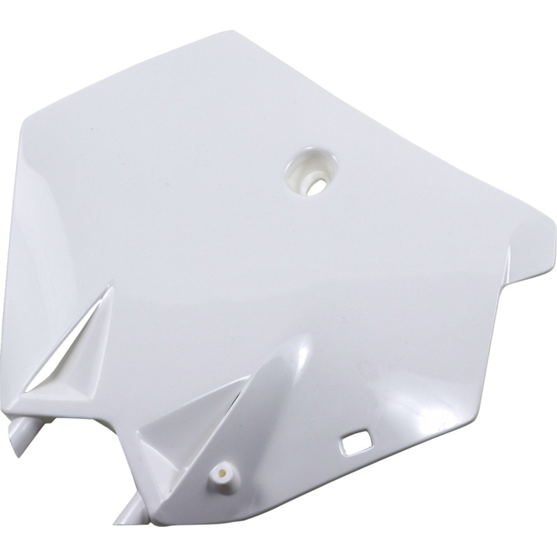 UFO 0520-2811 KT03075-047 Replacement Front Number Plate Front Number Plate - White
