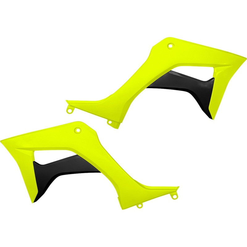 UFO 0520-3059 HO05600-DFLU Replacement Radiator Shrouds Radiator Shrouds - Florescent Yellow