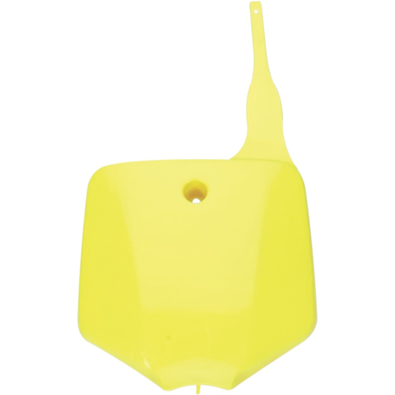 UFO 12-516-34 SU03926-102 Replacement Front Number Plate Front Number Plate - Neon Yellow