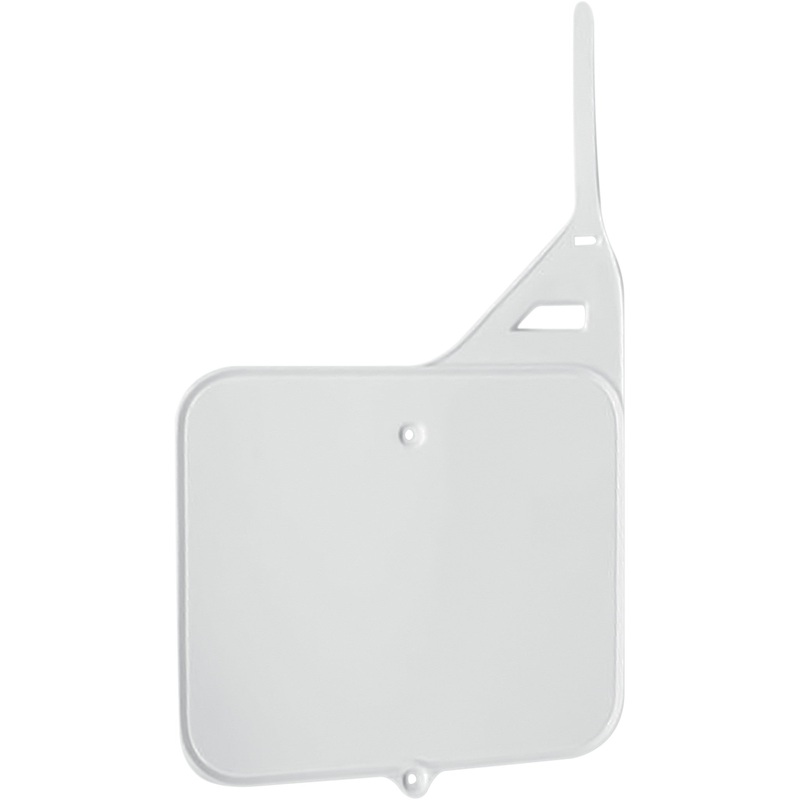 UFO 12-541-29 SU02910041 Replacement Front Number Plate Front Number Plate - White