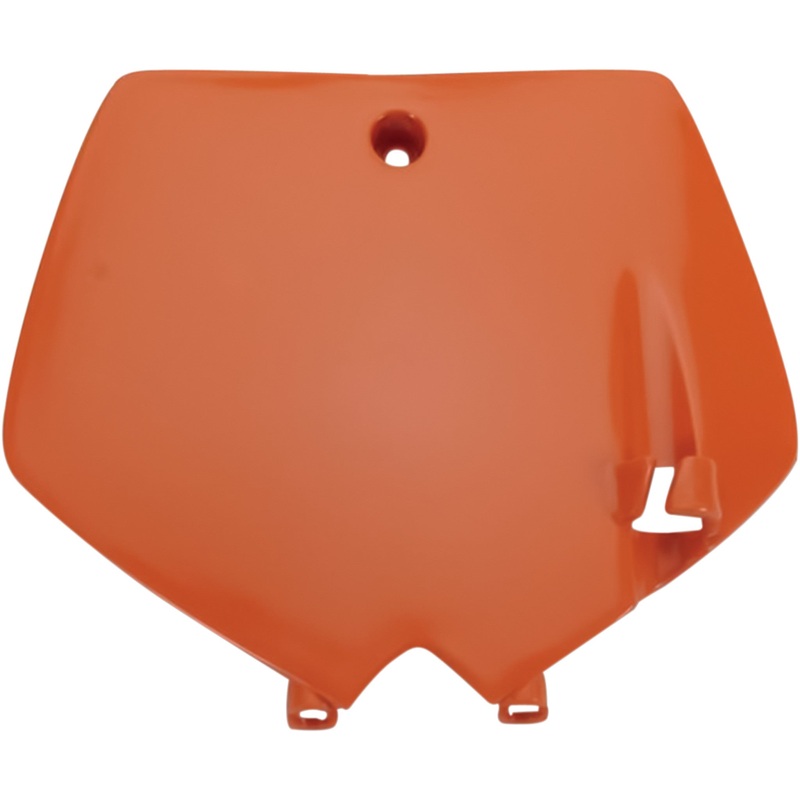 UFO 12-569-39 KT03071-127 Replacement Front Number Plate Front Number Plate - Orange