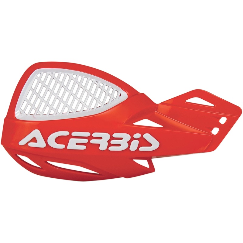ACERBIS 0635-1247 2072671005 Vented Uniko Handguards Handguards - Uniko - Vented - Red/White
