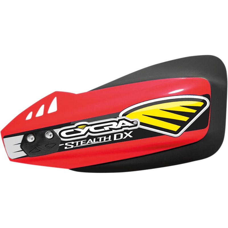 CYCRA 0635-0210 1CYC-0025-32X Stealth DX Racer Pack Handguards - Stealth - DX - Red