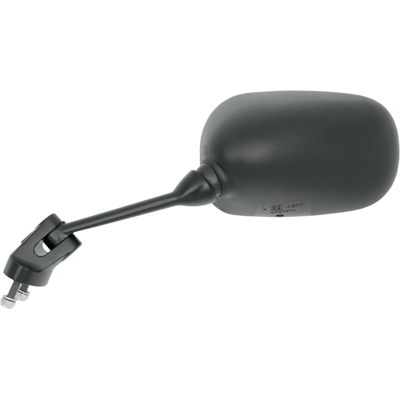 PARTS UNLIMITED 0640-0380 OEM Replacement Mirror Mirror - Side View - Rectangle - Black - Left