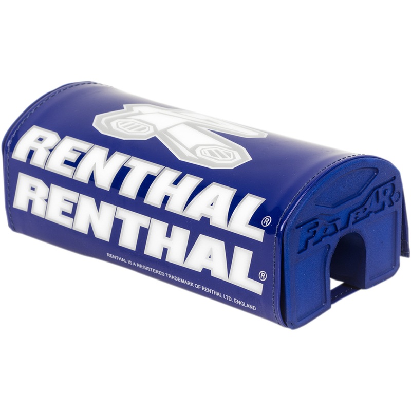 RENTHAL 0601-4863 P327 Fatbar Handlebar Pad Handlebar Pad - Fatbar - Limited Edition - Blue