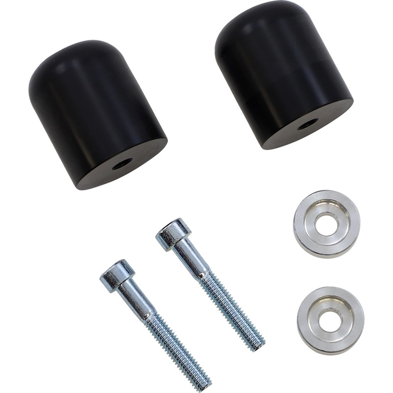 VORTEX 0634-0082 BE613K Handlebar End Slider Bar End Slider - Black