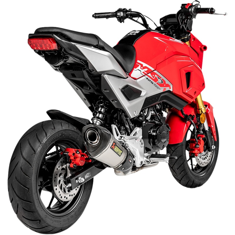 AKRAPOVIC 1810-2661 S-H125R6-ASZT/1 Racing Line Exhaust System Race Exhaust - Titanium