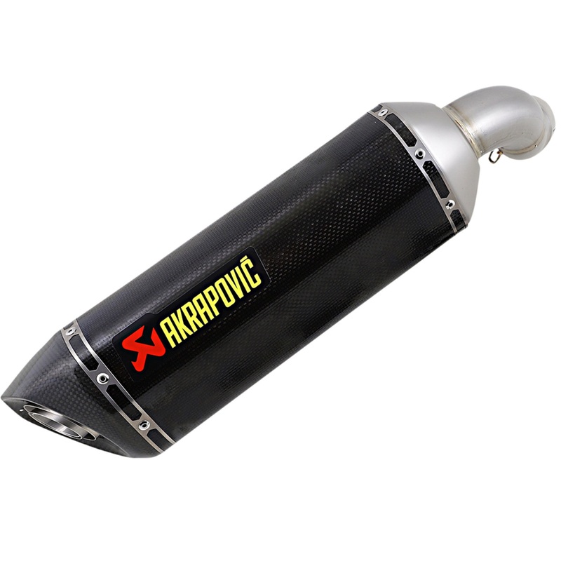 AKRAPOVIC 1811-3967 S-K10SO24-HRC Slip-On Line Muffler Muffler - Carbon Fiber/Carbon Fiber