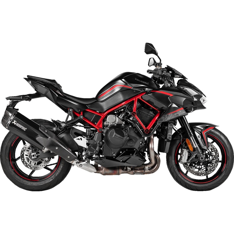AKRAPOVIC 1811-4524 S-K10SO31-HGITBL Slip-On Line Muffler titanium