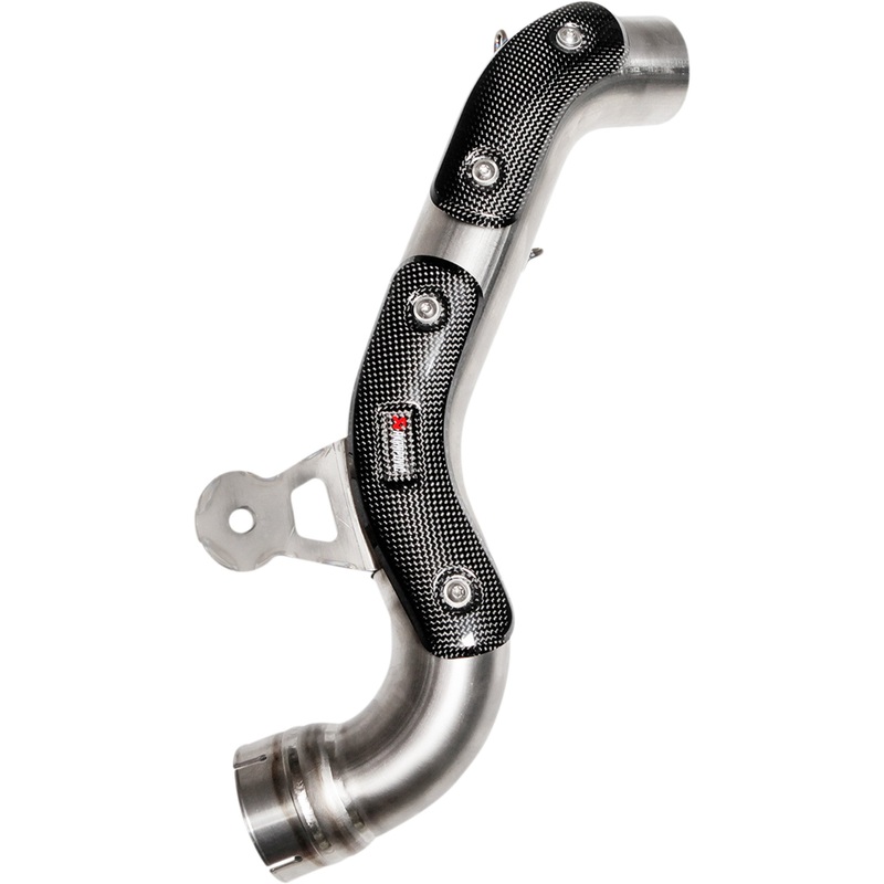 AKRAPOVIC 1812-0542 L-B12SO11 Link Pipe titanium - high