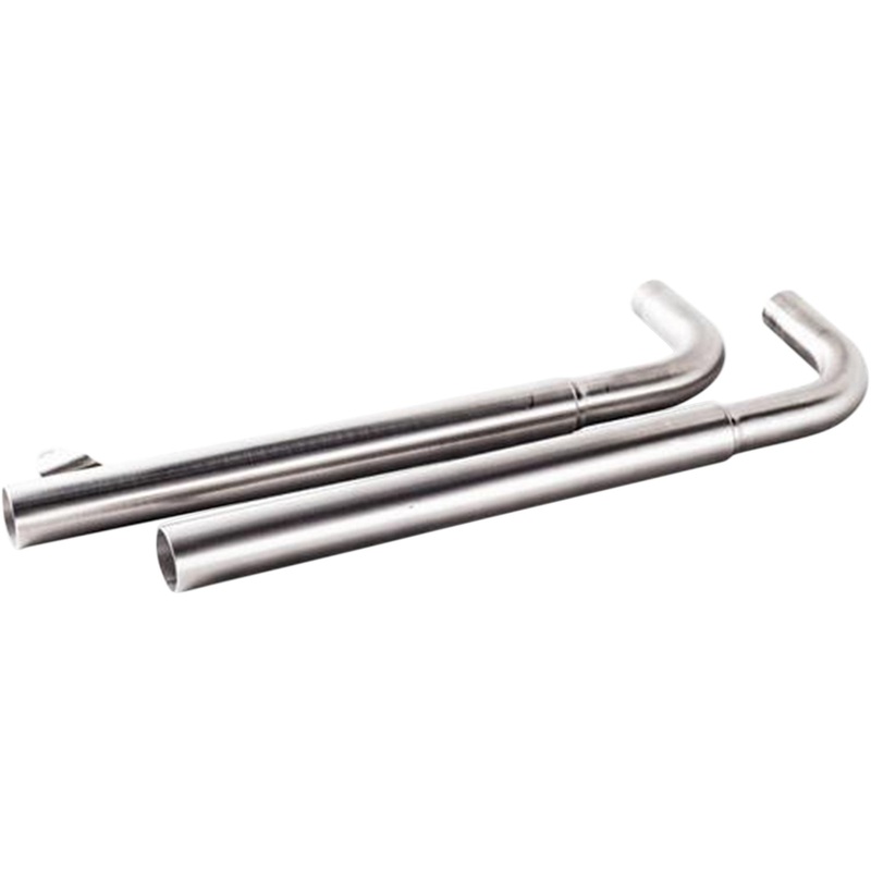 BRITISH CUSTOMS 1811-3603 BC902-056-BR Straight Pipe Performance Tips brushed